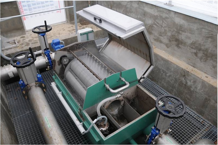 Микрофильтр для доочистки очистных сооружений